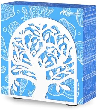White Metal Tree of Life Napkin Holder by YAJIACLONE