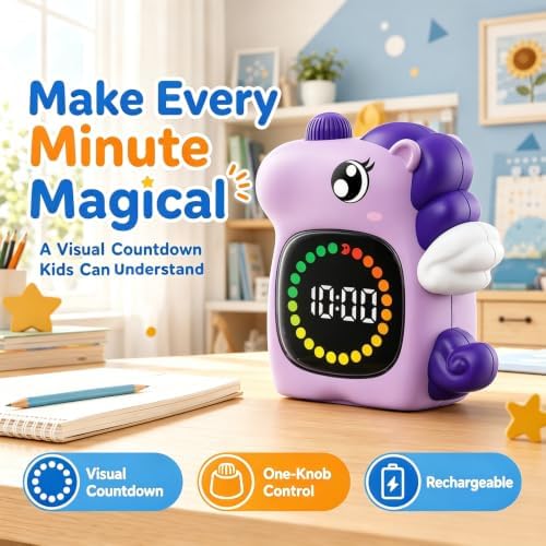 Unicorn Rechargeable 99M Visual Timer - Image 7