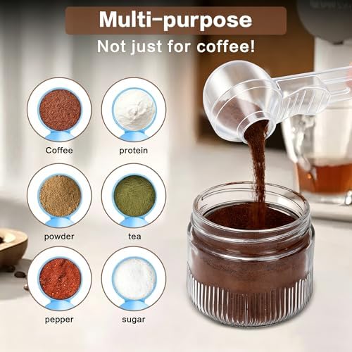 2-in-1 Coffee Scoop with Funnel, 2 Tbsp Measuring Spoon - Image 5