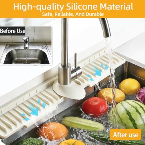 24" Silicone Sink Mat for Kitchen - Image 4