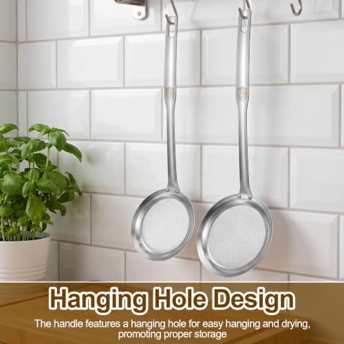 2Pcs Strainers Fine Mesh, Stainless Steel Mesh Strainer - Image 7