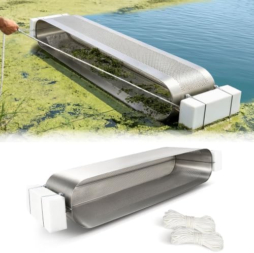 Manual Pond Skimmer, 2-in-1 Debris Collector by Unknown