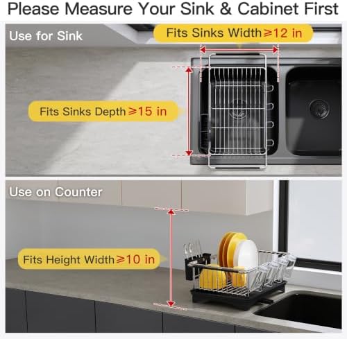 JASIWAY in Sink Dish Drying Rack - Image 3
