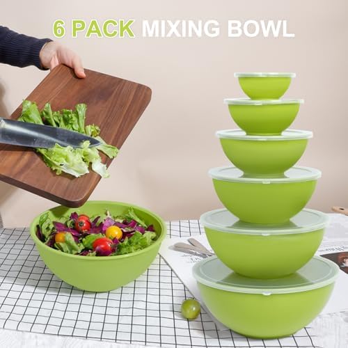 BoxedHome BPA Free Plastic Round Mixing Bowl - Image 5