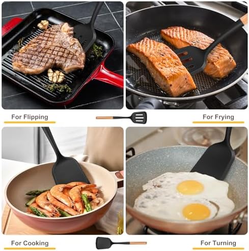 Pack of 2 Silicone Spatula Set - Image 3
