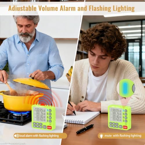 Digital Dual Kitchen Timer - Image 3