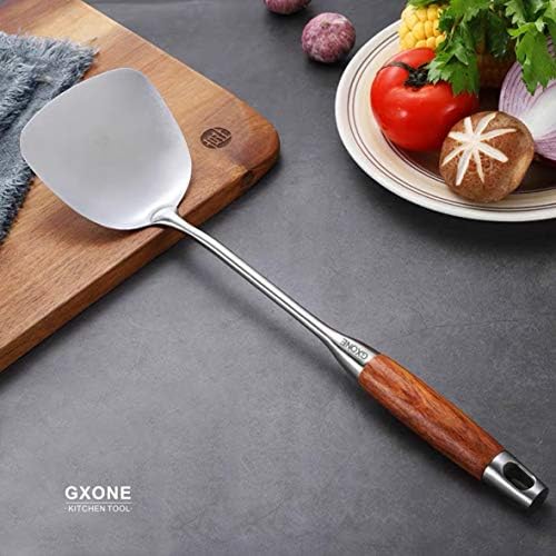 Chinese Wok Spatula, 304 Stainless Steel, - Image 5