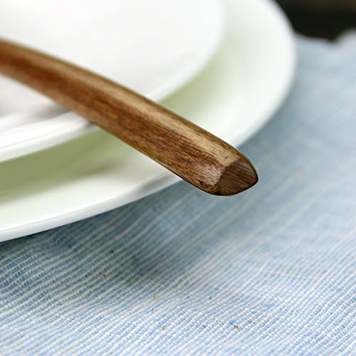 AOOSY 9 In Wooden Spoons for Eating - Image 5