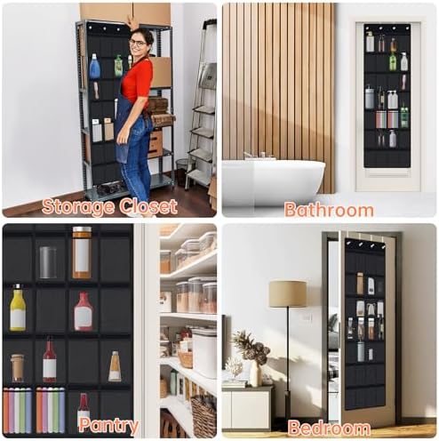 NiHome 28 Pockets Door Hanging Cup Organizer Fit - Image 7