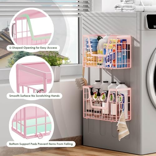 2 Pack Magnetic Shelves for Fridge - Image 3