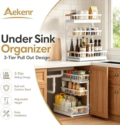 Under Sink Organizer and Storage - Image 2