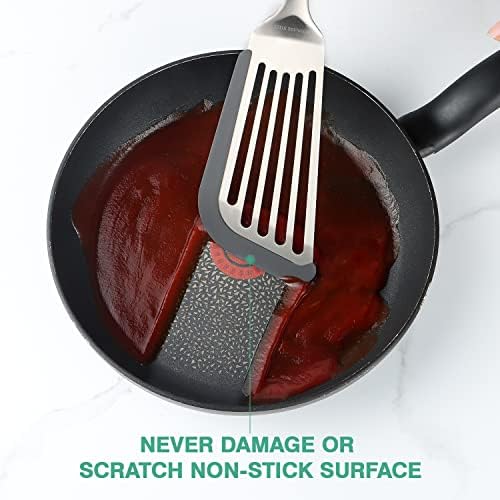 Silicone Fish Spatula, Flexible Slotted Turner - Image 6