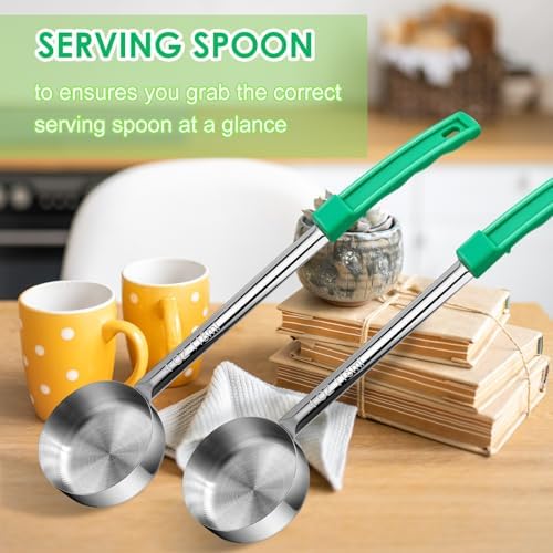 4 Oz Stainless Steel Portion Ladle 4 Pack - Image 6