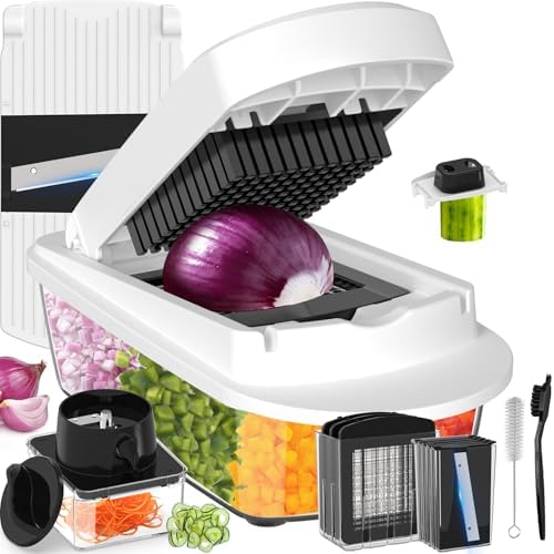 8-Blade Cook Tool & Gadget Sets, Egg Slicer Chopper Grater Set by ukeetap