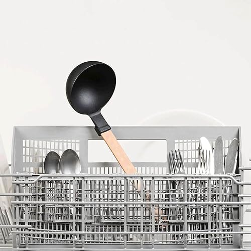 Epicurean Gourmet Series Nylon Ladle-Natural Handle - Image 4
