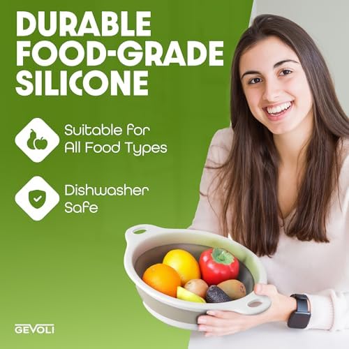 Collapsible Colanders Food Strainers - Image 6