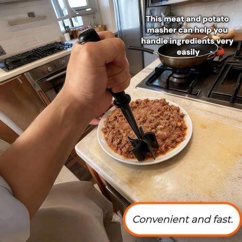 Meat Chopper, Hamburger Grinder, Premium Heat Resistant Masher - Image 2