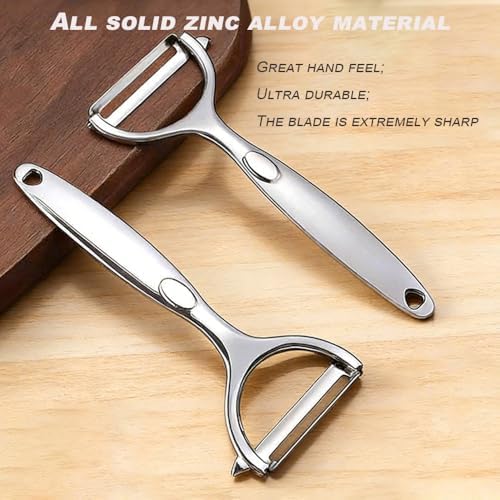 Potato Masher +Peeler 2 in 1 Set 304 Stainless Steel - Image 7