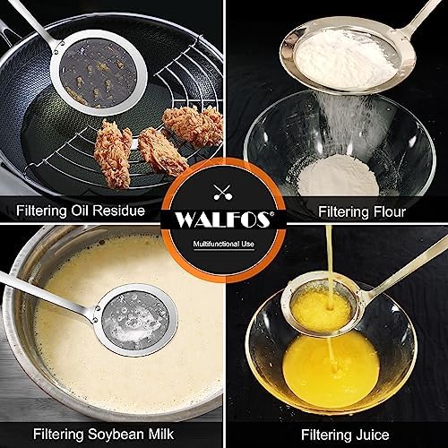 Walfos Fat Skimmer Spoon, Stainless Steel Fat skimmer - Image 5