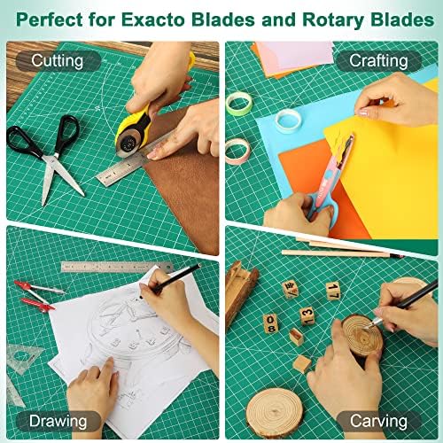 Density-upgraded 18" x 24" Self Healing Sewing Mat, Idemeet Rotary Sewing Mat - Image 6
