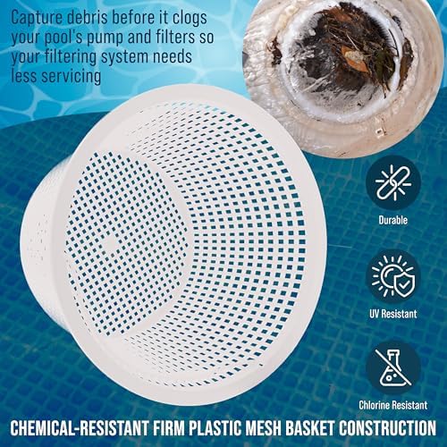 U.S. Pool Supply Swimming Pool Plastic Skimmer Replacement Basket - Image 4