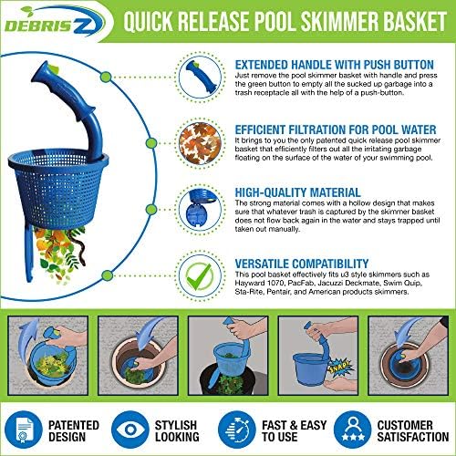 DebrisZ B9 Skimmer Basket for Inground Pool - Image 2