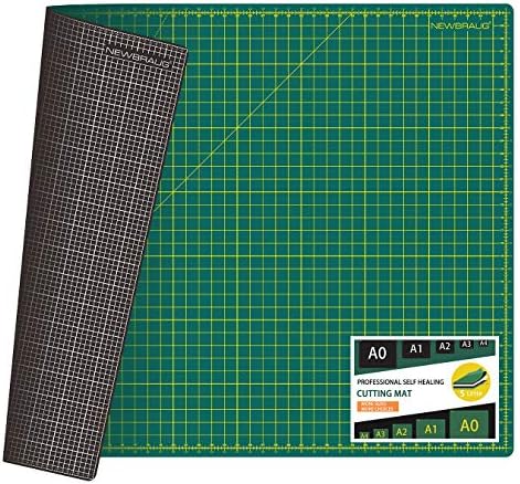 NEWBRAUG 36'' × 48'' Large Self Healing Cutting Double Sided 5-Ply Mat by NEWBRAUG