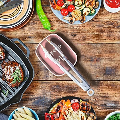 Ceramic Spoon Rest for Stove Top, DAYYET Large Spoon Holder, Spoon Rest for - Image 7