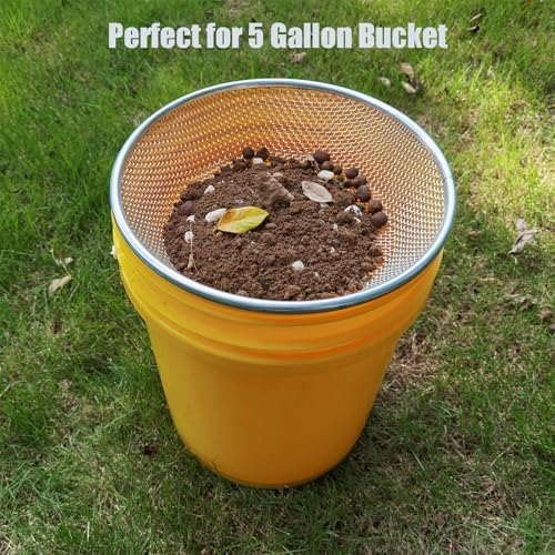 2PCS YUEBM Gardening Sand Soil Compost Sifter Perfect - Image 2