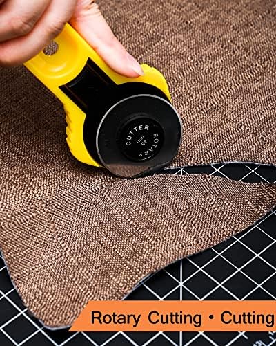 Density-upgraded 9"x12" Self Healing Cutting Mat, Idemeet Rotary Sewing Mat - Image 6
