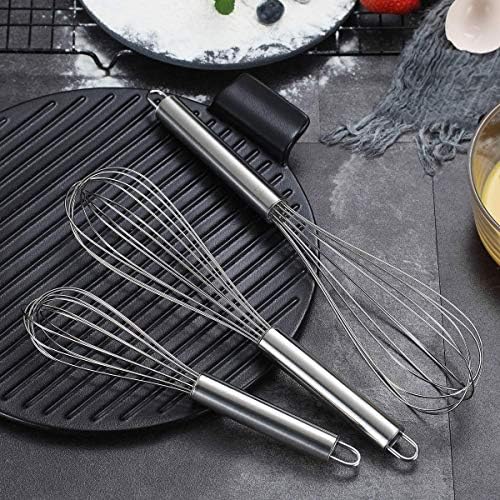 Berglander Whisk Set Pack of 3, Stainless Steel Whisks - Image 3