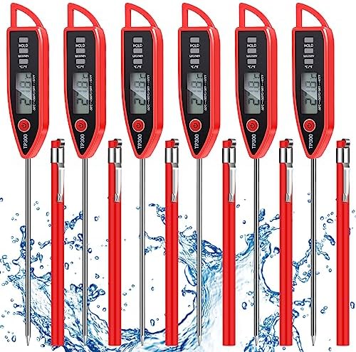 Copkim 6 Set Digital Food Thermometer Long Probe Instant by Copkim