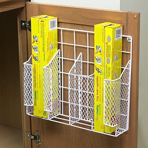 Home Basics Organizer Rust Resistant, Wax Paper, Sandwich Bags, Plastic - Image 2