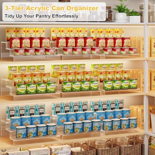 Expandable Clear Acrylic Can Organizer - Image 4