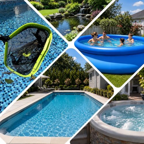 Sepetrel Pool Net, Professional Swimming Pool Leaf Skimmer Nets - Image 5