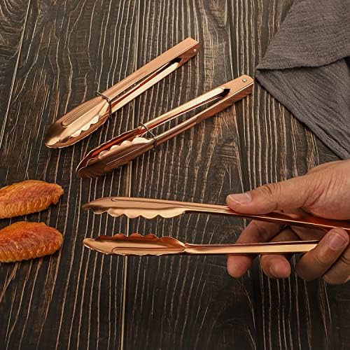 MSY BIGSUNNY 9 Inch Kitchen Food Tongs - Image 3