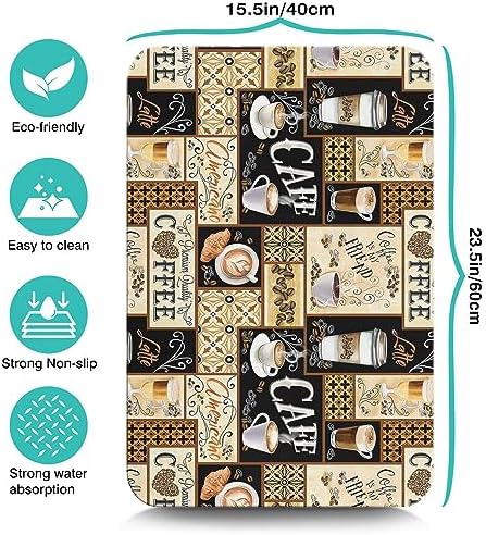 Fun Coffee Mat 23inx15in, Coffee Bar Mat - Image 5