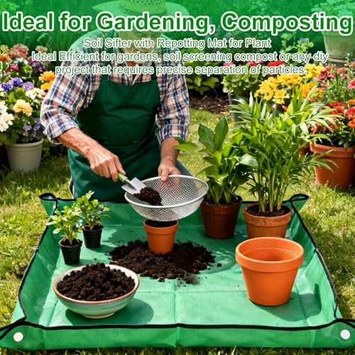 2 Pack Soil Sifter for Gardening - Image 5
