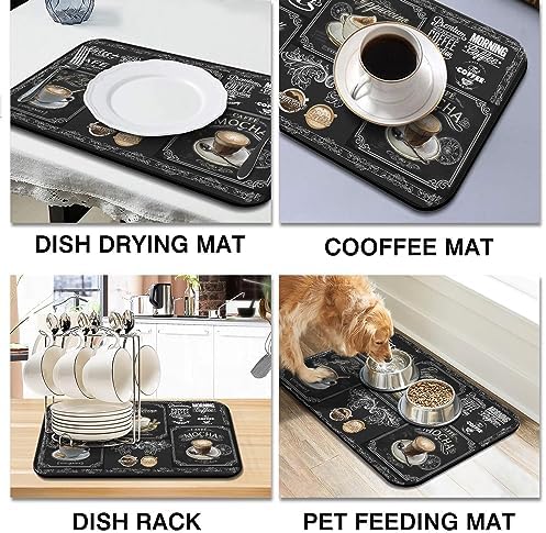 Absorbent Coffee Bar Mat - Image 2
