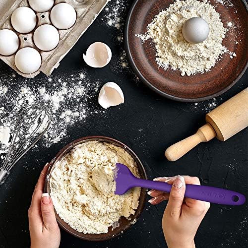 3-Piece Silicone Spatula Set, 600°F Heat Resistant - Image 5