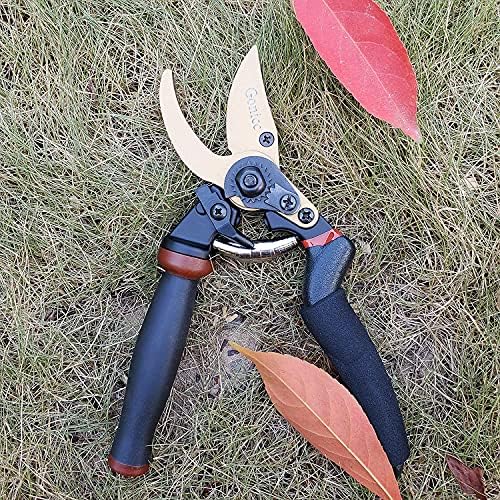 gonicc 8.5" Professional Rotating Bypass Titanium Pruning Shears - Image 7