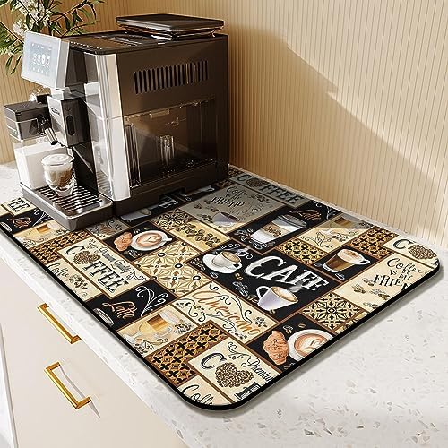 Fun Coffee Mat 23inx15in, Coffee Bar Mat - Image 3