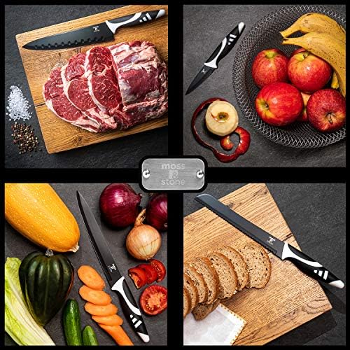 Moss & Stone 7-Piece Kitchen Knife Set - Image 4