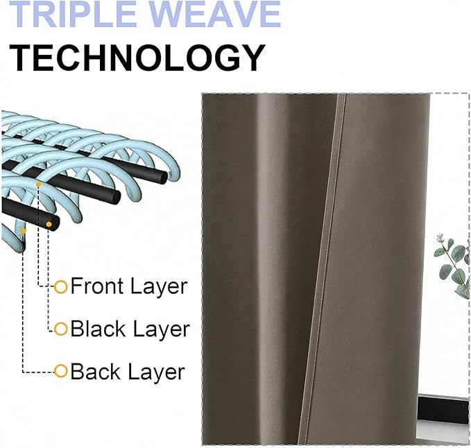 Simplebrand Ava Blackout Curtains - Image 5