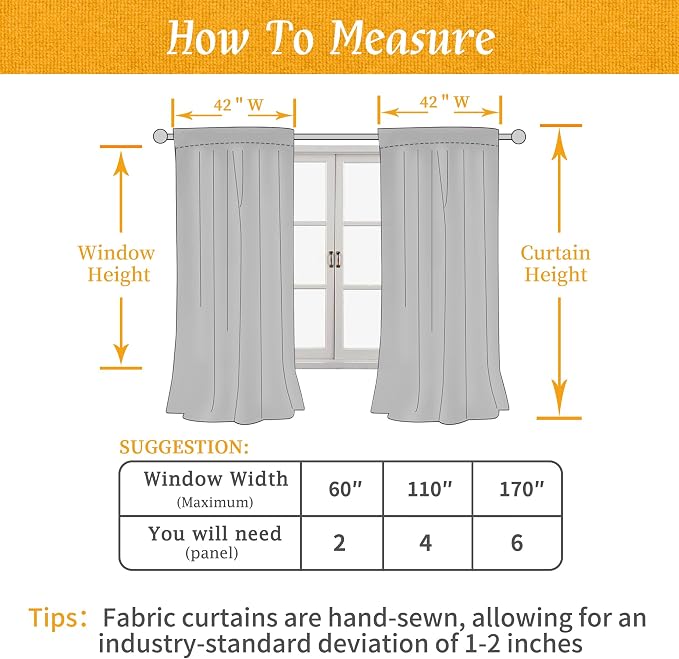 Semi Sheer Light Blue Linen Curtains 45 Inch Length - Image 8