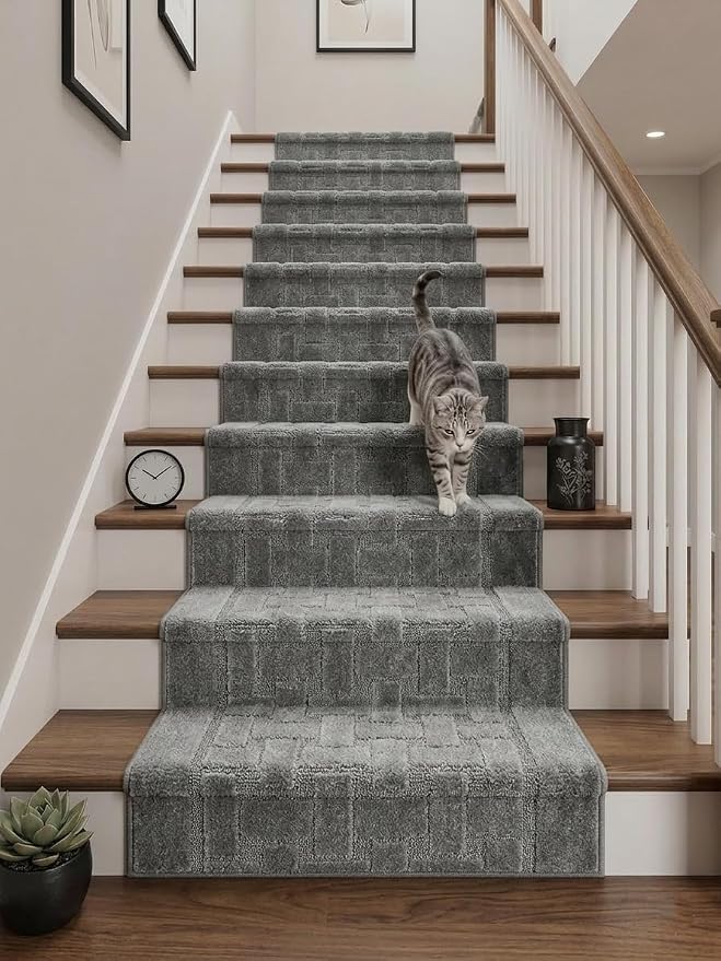 Runner Rug 19 ft, Extra Long Non-Slip Washable Rug, Rubber Backing, Rolled in - Image 8