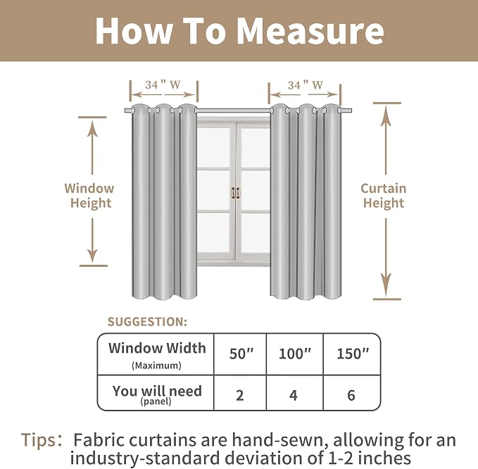 Burgundy Red Linen Curtains 48 Inch Length 2 Panels, Light Filtering Semi Sheer - Image 8