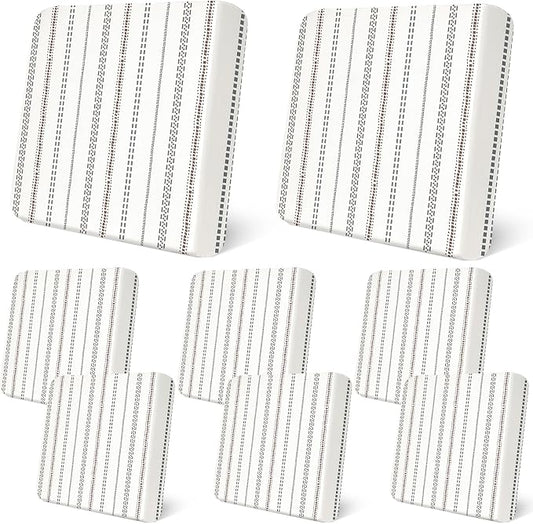 8Pcs Patio Cushion Covers Stretch Outdoor Furniture Protector Slipcovers | by pickyNproud