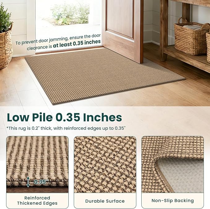 KOZYFLY Boho Runners for Hallways 2x5 ft Washable Kitchen Runner Non Slip - Image 5