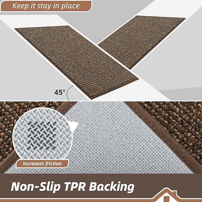 BEQHAUSE Kitchen Runner Rugs 32"x72", Kitchen Mats - Image 4